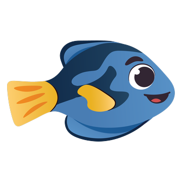 Dibble the Blue Tang